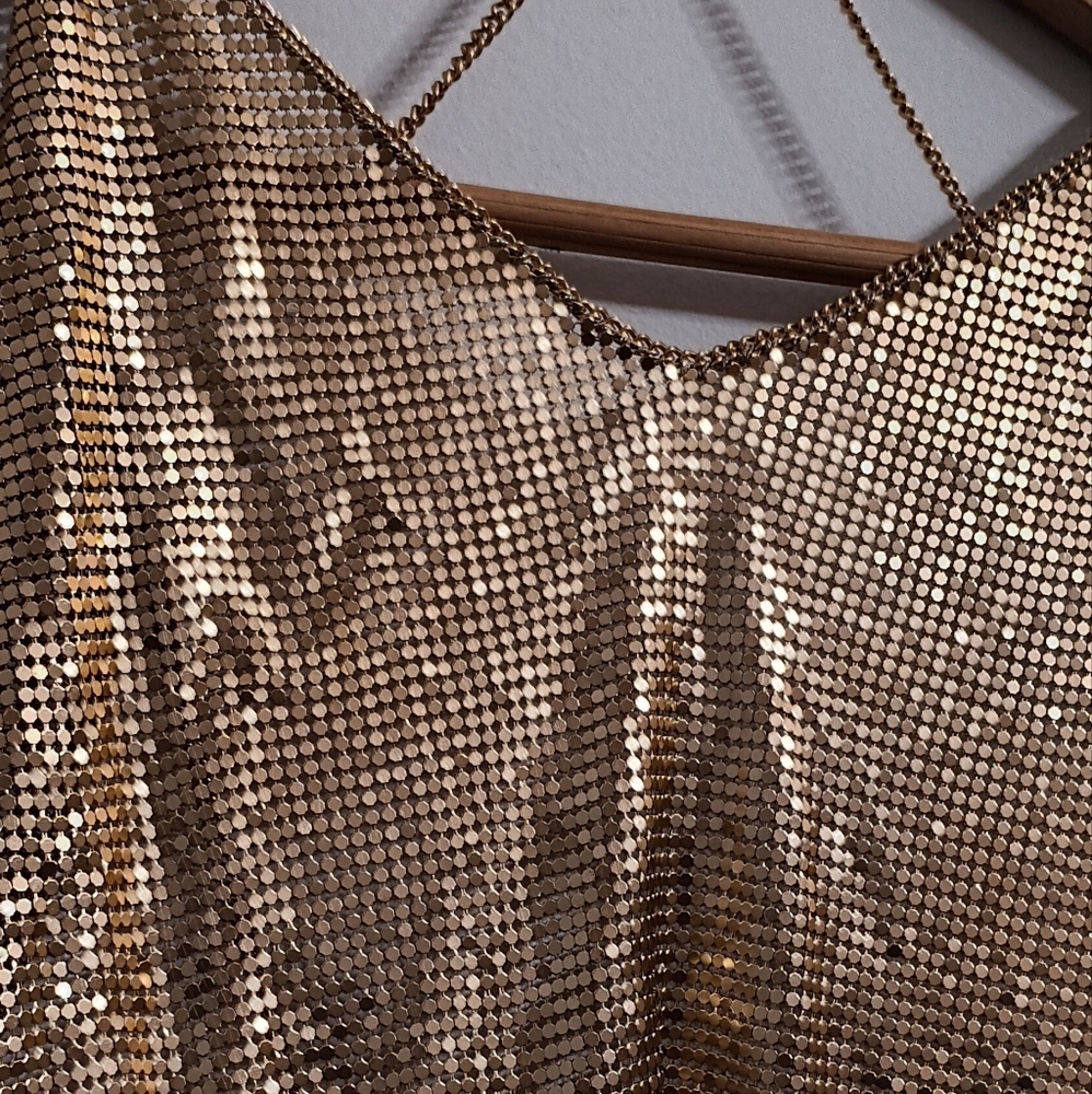 Metallic Chain Top - Picture 2 of 4